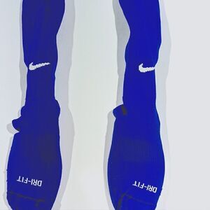 Nike DRI fit royal blue socks‎